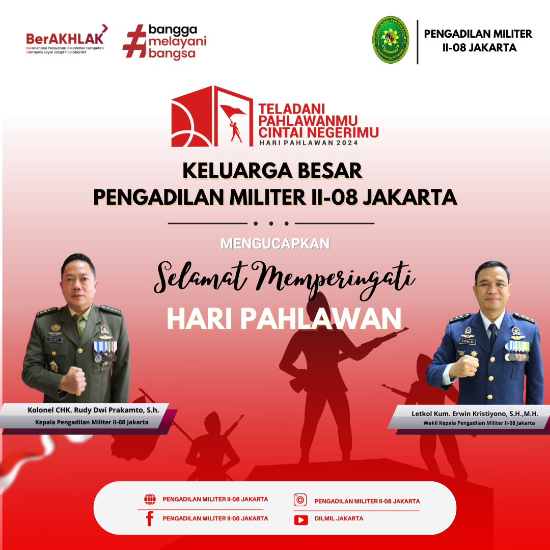 SELAMAT MEMPERINGATI HARI PAHLAWAN