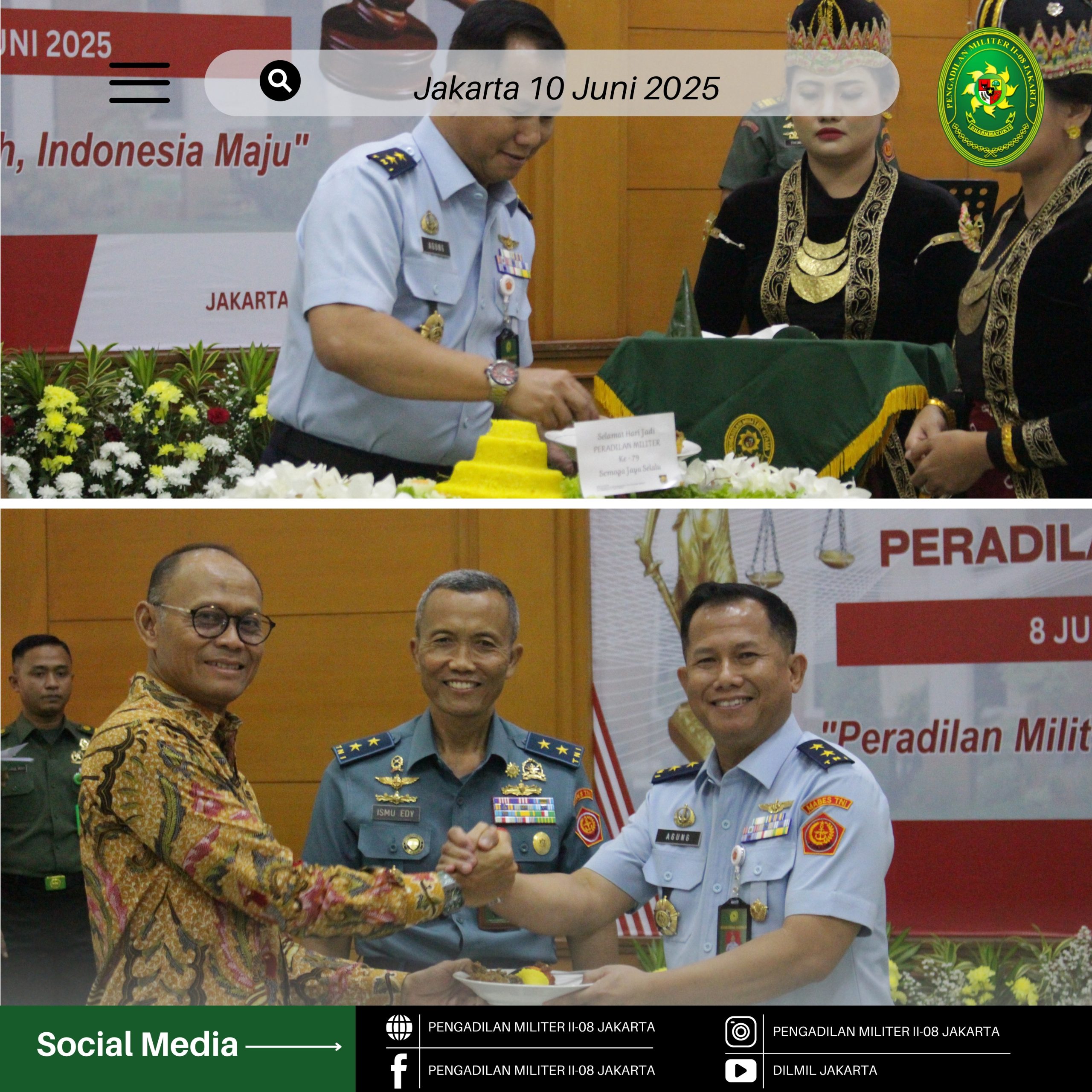 ACARA HUT PERADILAN MILITER