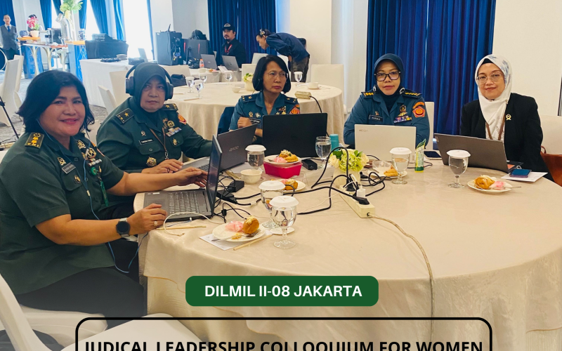 JUDICAL LEADERSHIP COLLOQUIM FOR WOMEN JUDGES IN INDONESIA