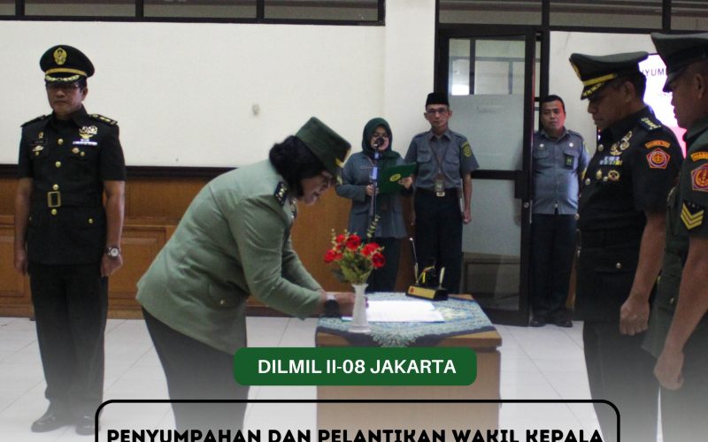 ACARA PENYUMPAHAN DAN PELANTIKAN WAKIL KEPALA PENGADILAN MILITER II-08 JAKARTA