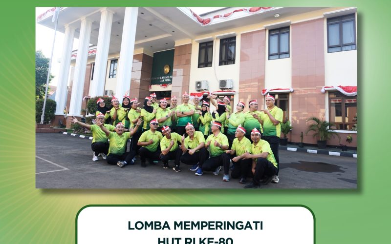 LOMBA MEMPERINGATI HUT RI KE-80 DAN HUT MARI KE-80