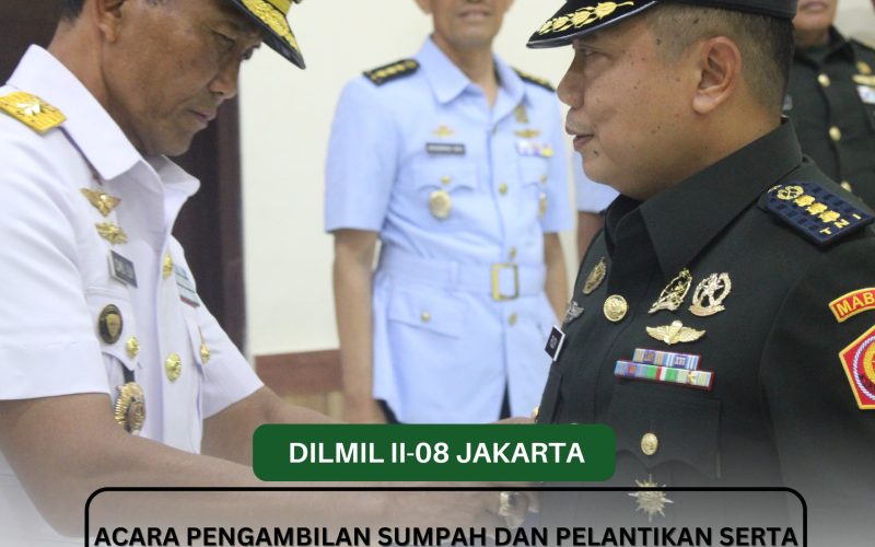 ACARA PENGAMBILAN SUMPAH dan PELANTIKAN SERTA SERAH TERIMA JABATAN KEPALA PENGADILAN MILITER